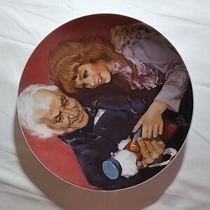 The Nutcracker A Gift from Godfather Art By Shell Fisher Collector Plate